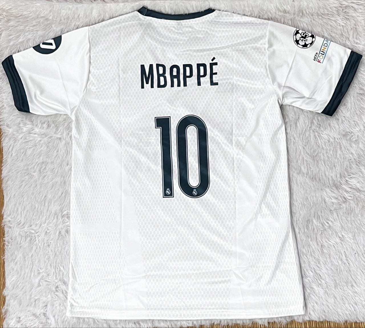 Real Madrid 2025-26 Home (MBAPPE #10) Back Jersey